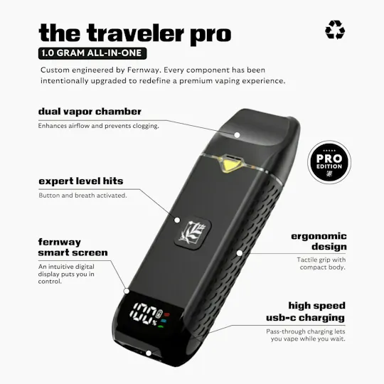 Fernway - Pumpkin Spice | Flavor Line | All-In-One Traveler PRO | 1.0g - 1