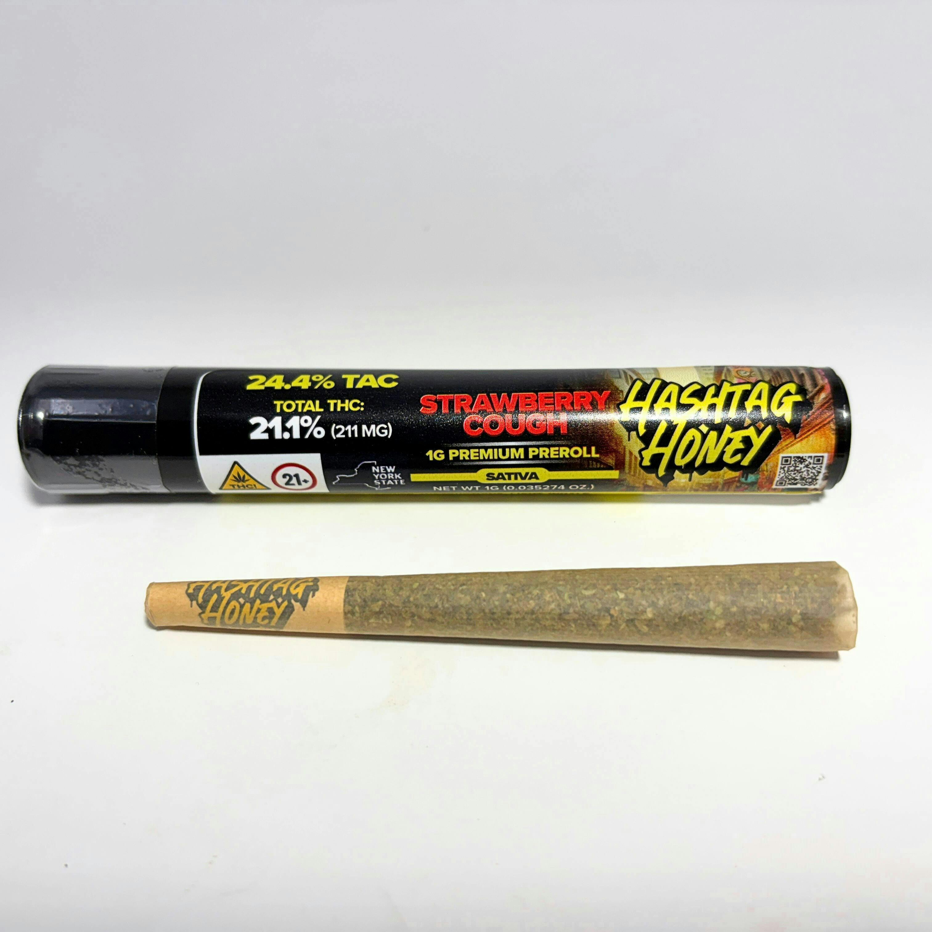 Hashtag Honey - Hashtag Honey | Strawberry Cough | Joint | 1g - 1