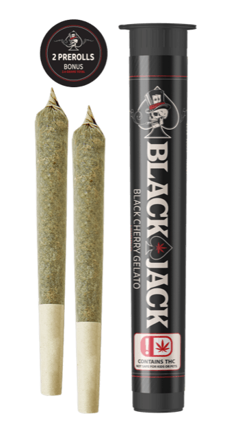 BLACK JACK - Blackjack | Cherry Gelato | Joints | 1.2g each | 2pk - 1
