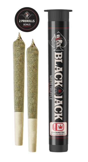 BLACK JACK - Blackjack | White Truffle | Joints | 1.2g each | 2pk - 1