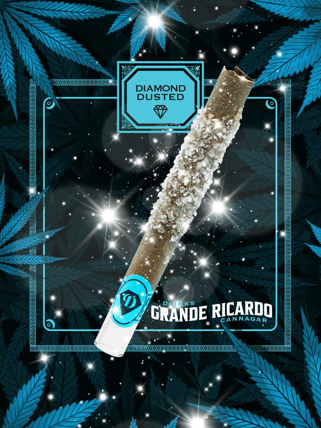 Doinks (CO) - Grande Ricardo | Diamond Dusted | Cannagar Blunt | 2.5g - 1