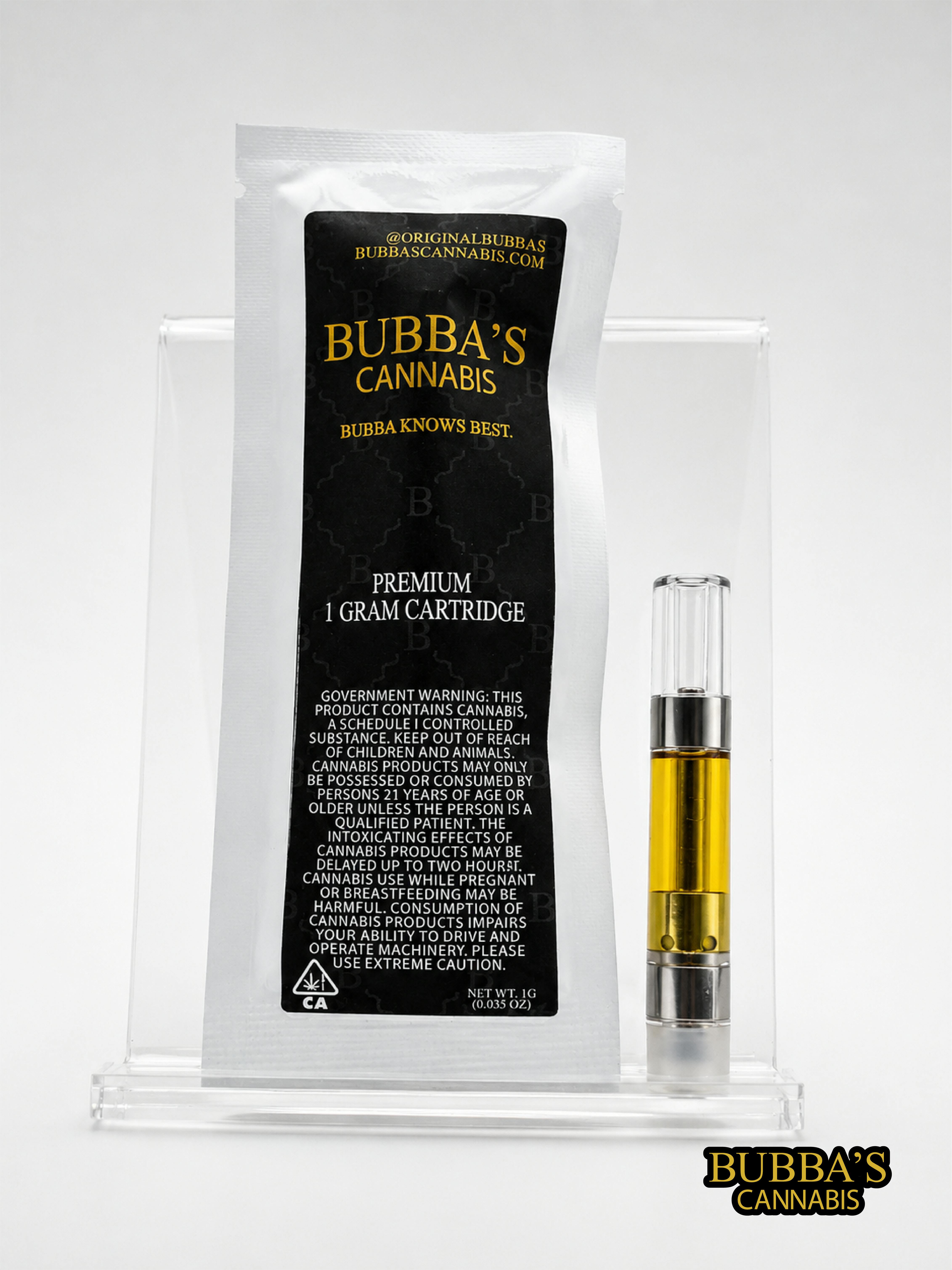 Bubba's Cannabis - Bubba's Cannabis | Legend OG | Cartridge | 1g - 1