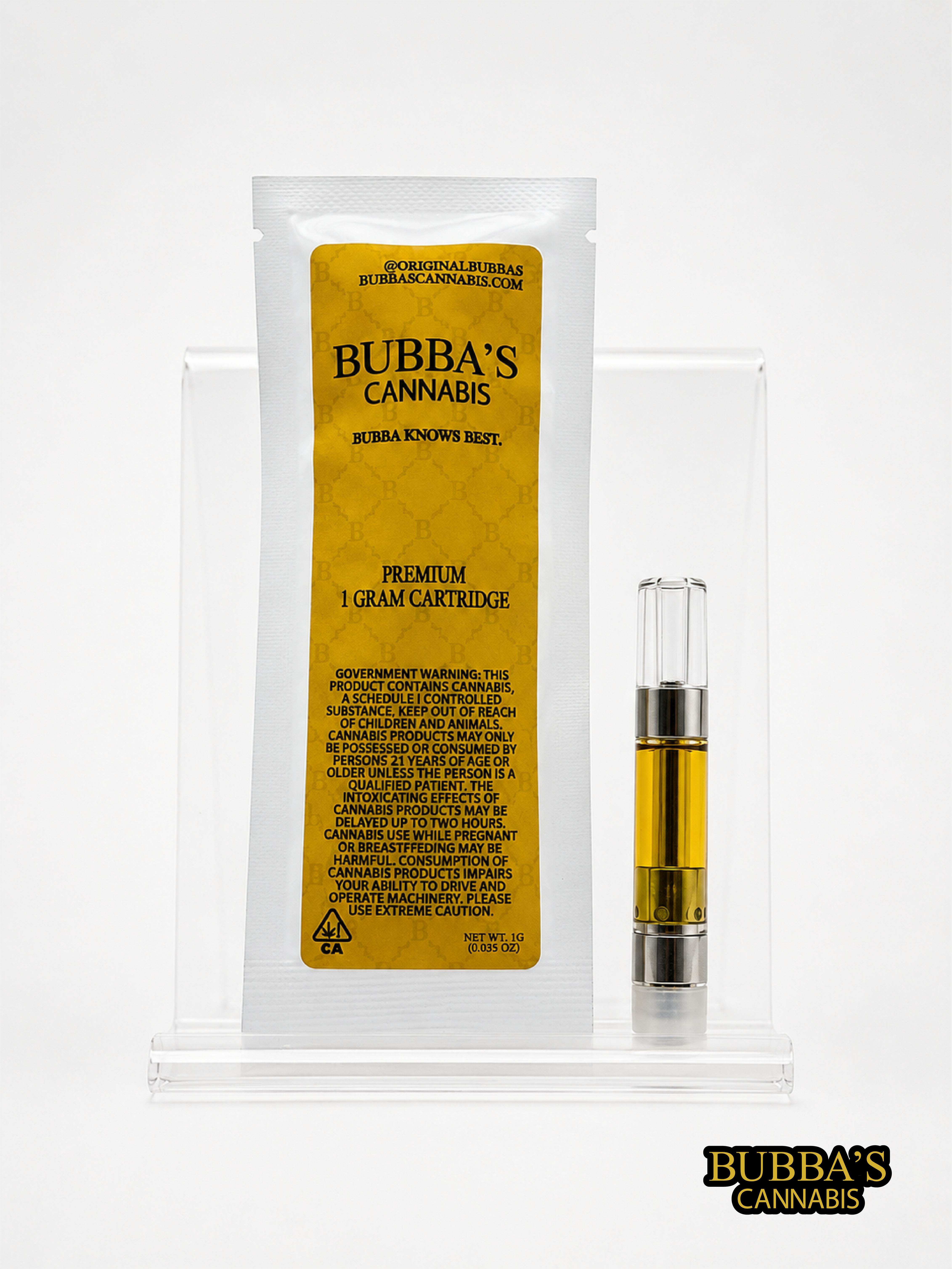 Bubba's Cannabis - Bubba's Cannabis | Orange Cream | Cartridge | 1g - 1