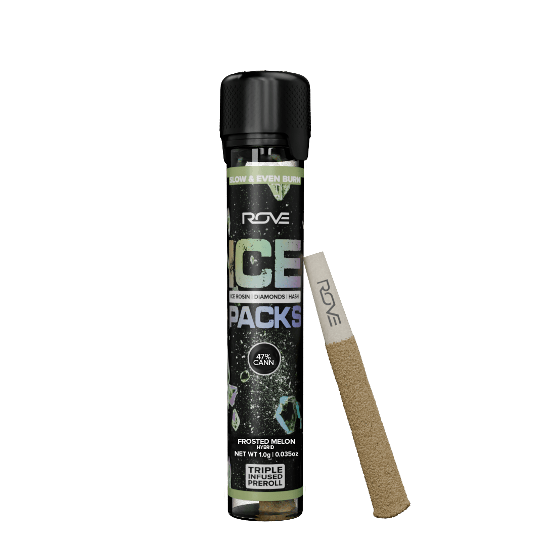 ROVE - Frosted Melon - Infused Ice Packs (Rosin, Hash, and Diamonds) 1g - 1
