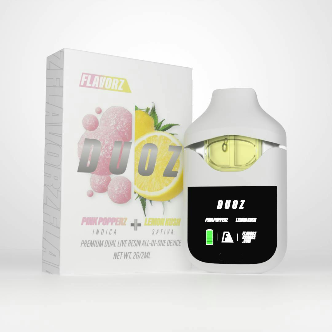 FLAVORZ - Flavorz | Pink Popperz + Lemon Kush | Disposable | 2g - 1
