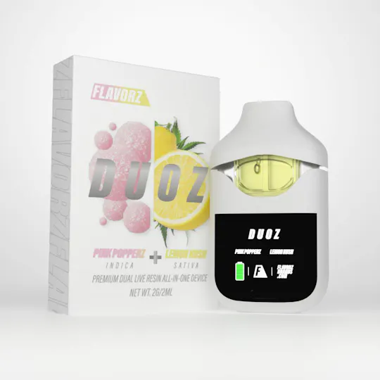 FLAVORZ - Flavorz | Pink Popperz + Lemon Kush | Disposable | 2g - 1