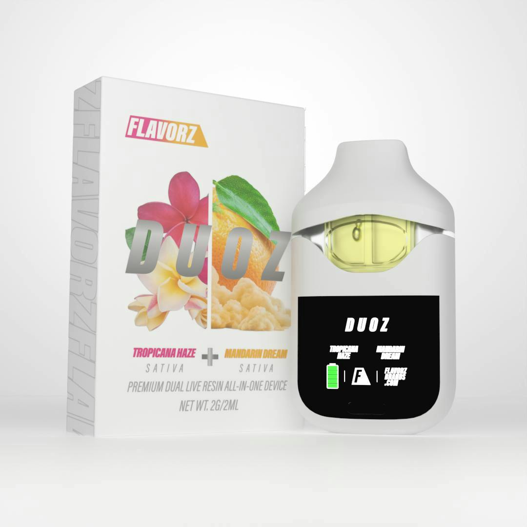 FLAVORZ - Flavorz | Tropicana Haze + Mandarin Dream | Disposable | 2g - 1
