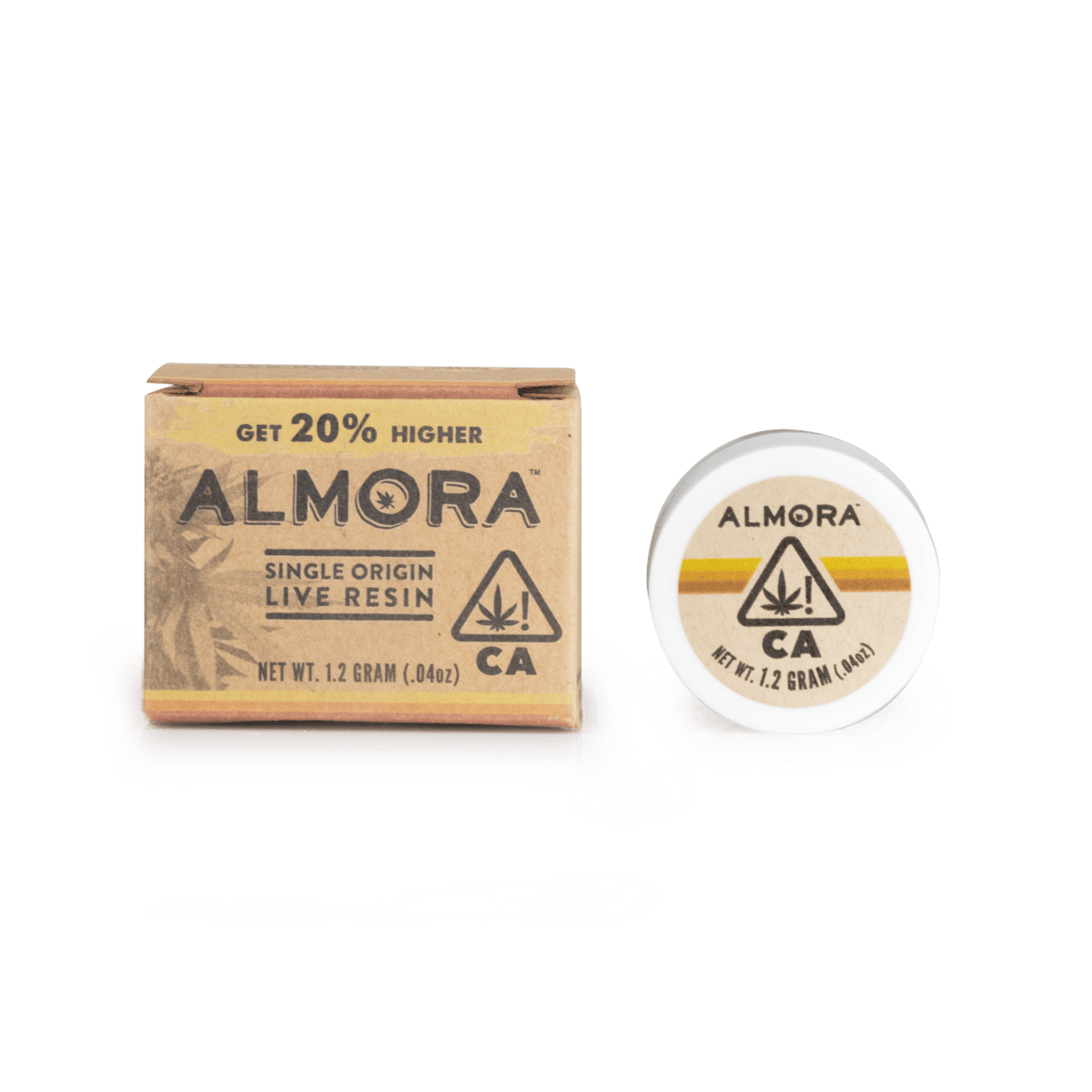 Almora - Lemon Cherry Gelato Live Resin Sauce - 1.2g Jar - 1