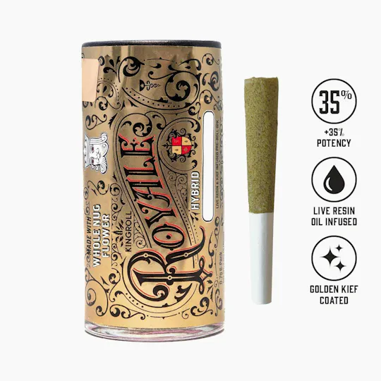 Kingroll - Kingroll Royale | Banana Berry | Infused Joints | 0.7g each | 6pk - 1
