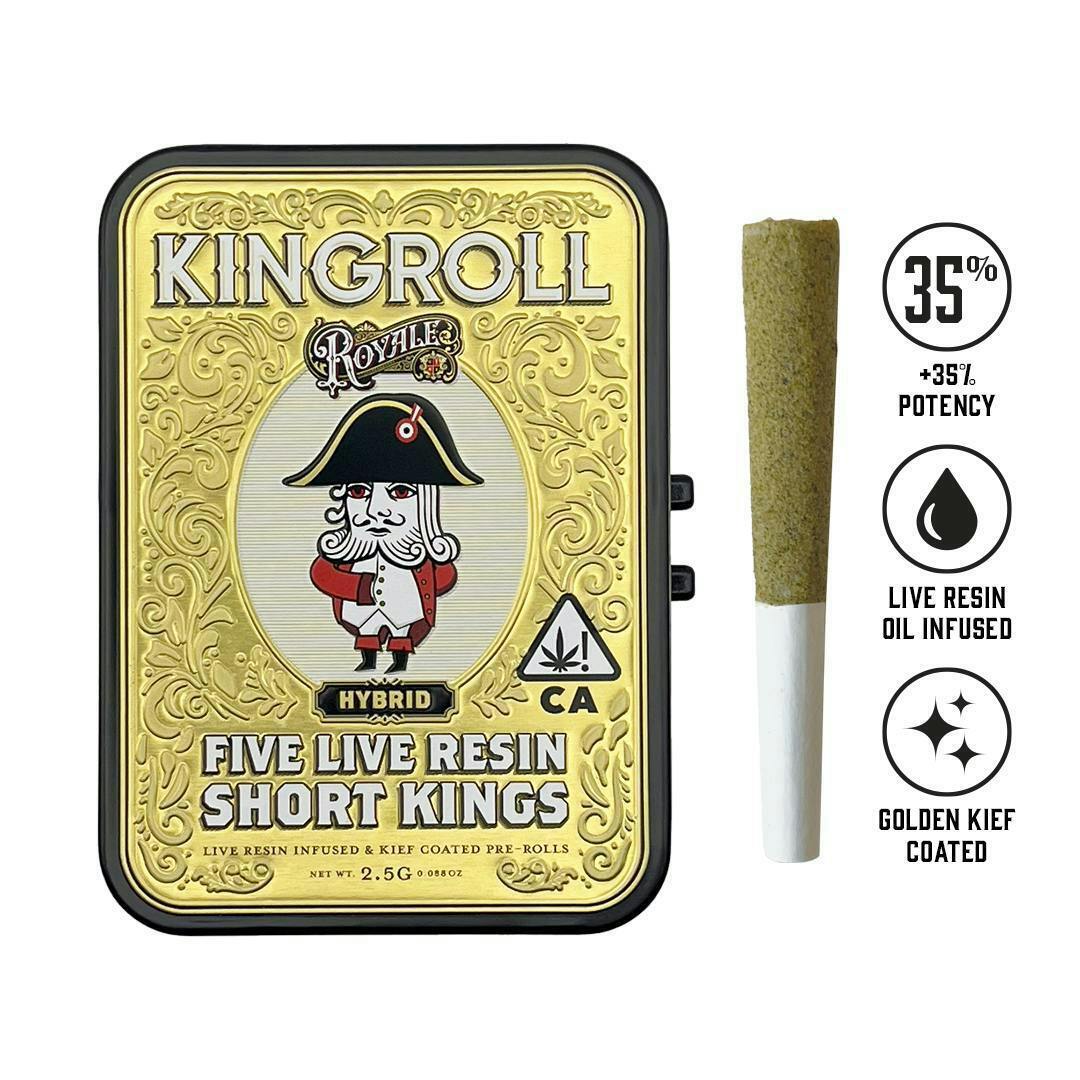 Kingroll - Kingroll Royale | Forbidden Blue | Infused Minis | 0.5g each | 5pk - 1