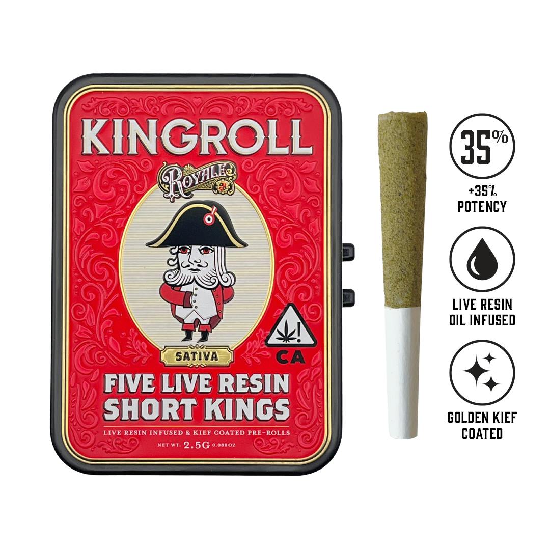 Kingroll - Kingroll Royale | Sour Lime Haze | Infused Joints | 2.5g - 1