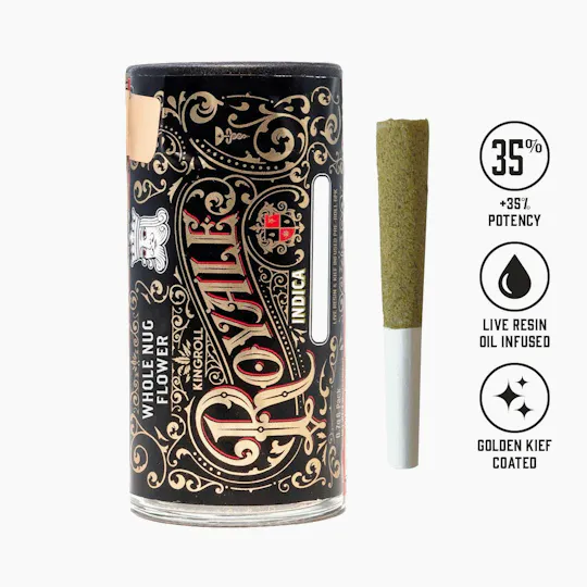 Kingroll - Kingroll Royale | Glitter Bomb | Infused Joint | 0.7g each | 6pk - 1