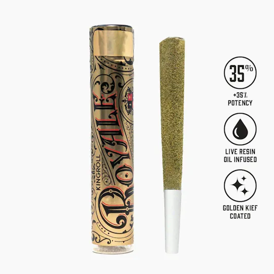 Kingroll - Kingroll Royale | Lemon Cherry Gelato | Infused Joint | 1.3g - 1