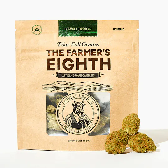 Lowell Farms - LOWELL FARMER'S EIGHTH 4g Blue Halo, Hybrid - 1