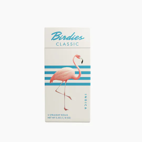 Birdies - Birdies | Classic Indica | Joint | 0.7g each | 5pk - 1