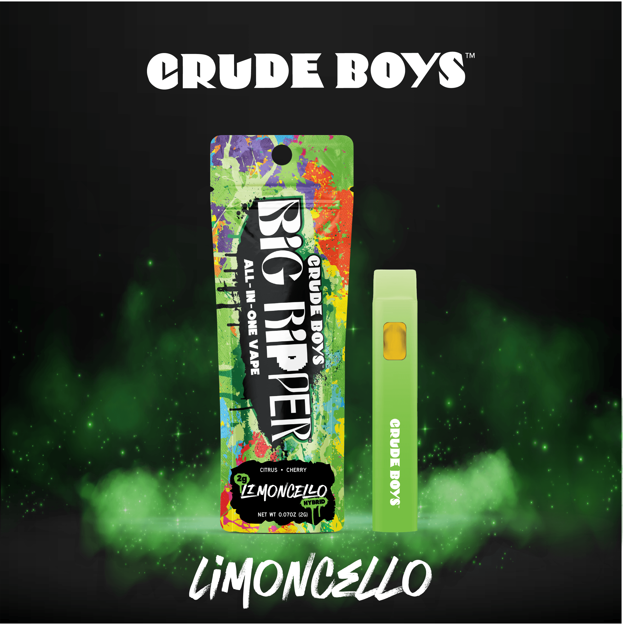 Crude Boys Concentrates - Crude Boys Concentrates | Limoncello | Disposable | 2g - 1