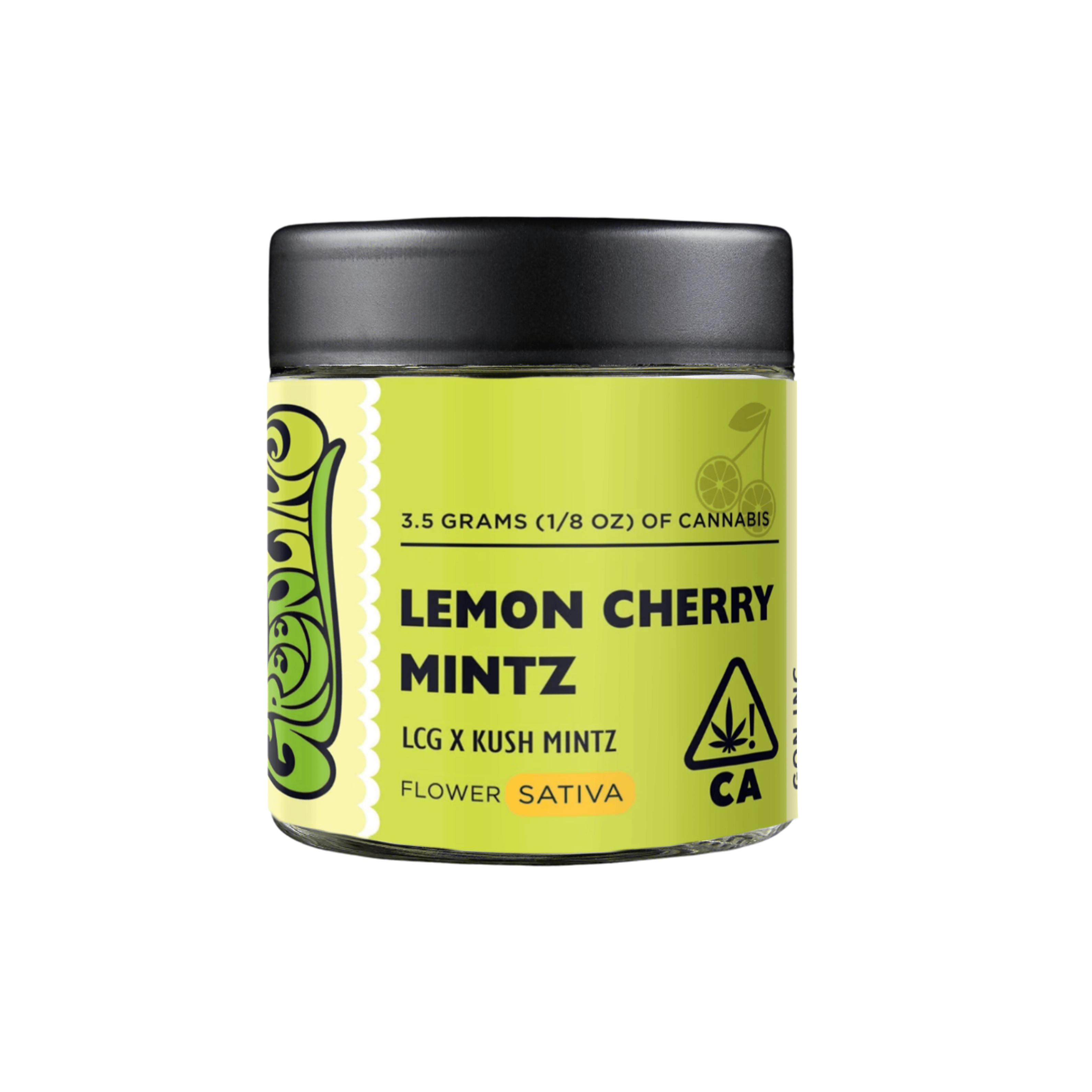 Greenline - Lemon Cherry Mintz - 1/8 oz - Indoor - Sativa - 3.5g - 1