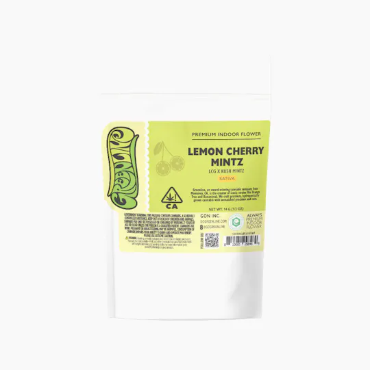 Greenline - Lemon Cherry Mintz - 1/2 oz - Indoor - Sativa - 14g - 1