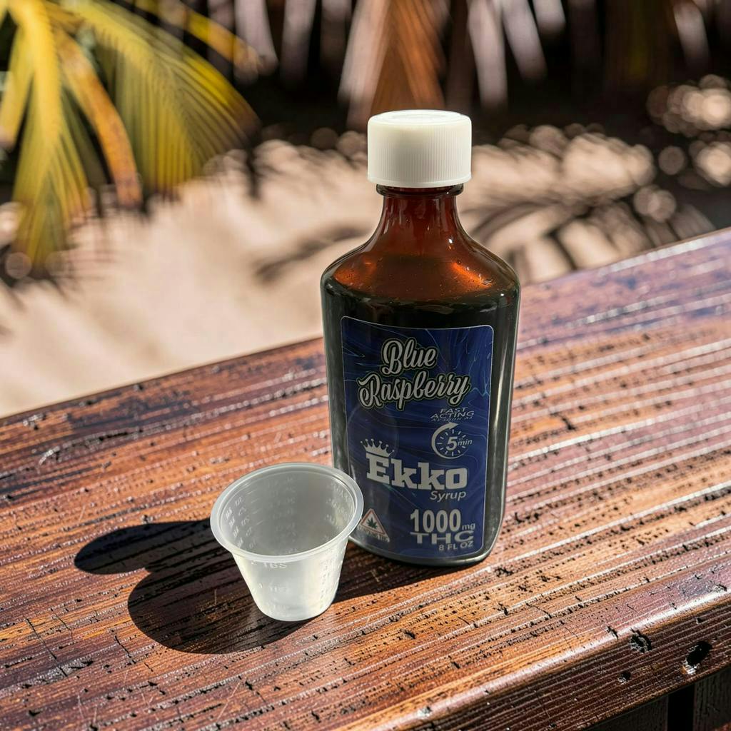 EkkoEssence - EkkoEssence | Blue Raspberry | Syrup | 1000mg | 8 fl oz - 1