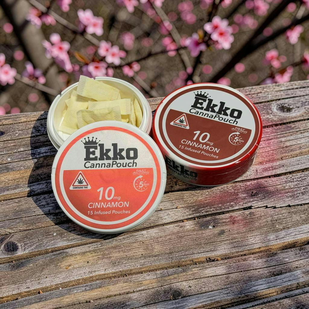 EkkoEssence - EkkoEssence | CannaPouch | Cinnamon Infused Pouch | 150mg | 15ct | 10mg/ea - 1