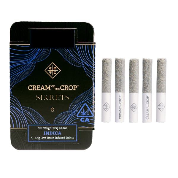 Cream of the Crop - COTC Secrets | Gotti Beltz | Premium Infused Prerolls | 2.5g - 1