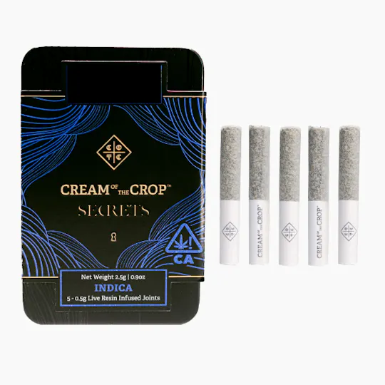 Cream of the Crop - COTC Secrets | Gotti Beltz | Premium Infused Prerolls | 2.5g - 1
