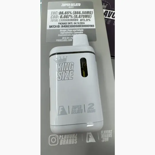 FLAVORZ - Flavorz | Zuper Gelato | Diamonds Disposable | 2g - 1