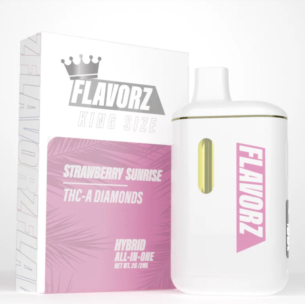 FLAVORZ - Flavorz | Strawberry Sunrise | Diamonds Disposable | 2g - 1