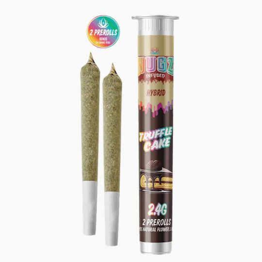 Nugz - NUGZ | Truffle Cake | Infused Joints | 1.2g each | 2pk - 1