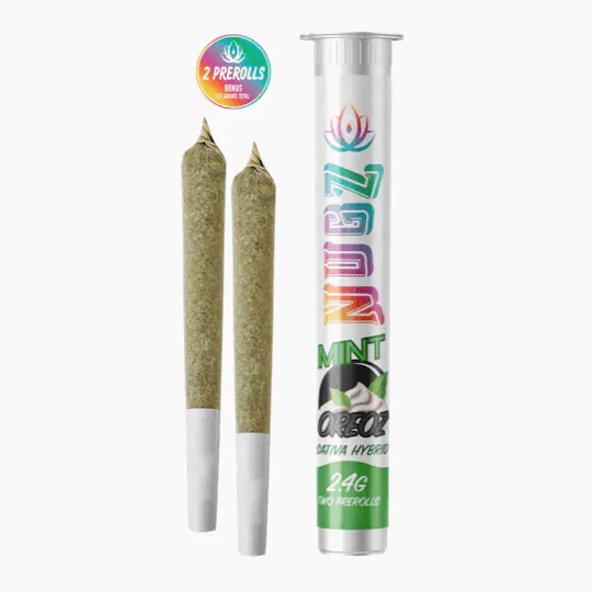 Nugz - NUGZ | Mint Oreoz | Joints | 1.2g each | 2pk - 1