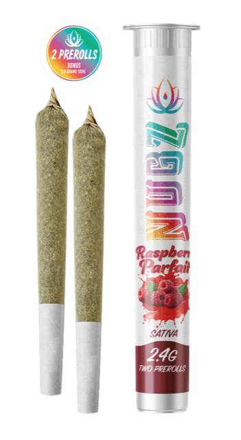 Nugz - NUGZ | Raspberry Parfait | Joints | 1.2g each | 2pk - 1