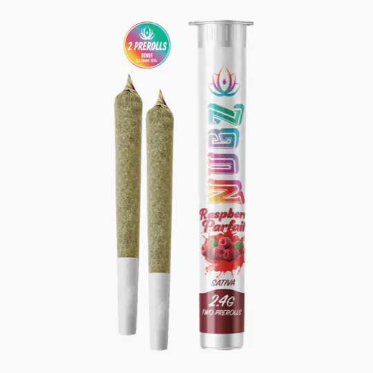 Nugz - NUGZ | Raspberry Parfait | Joints | 1.2g each | 2pk - 1