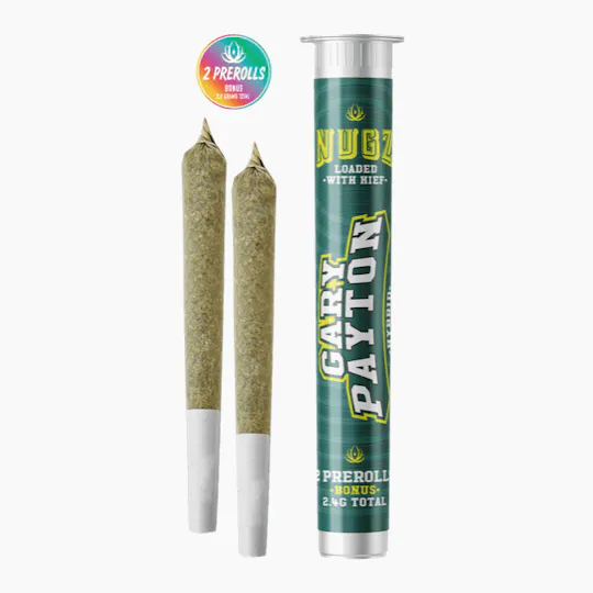 Nugz - NUGZ | Gary Payton | Infused Joints | 1.2g each | 2pk - 1