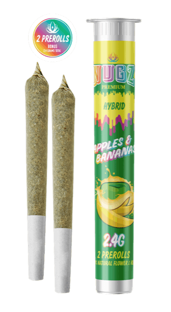 Nugz - NUGZ | Apple Blast | Infused Joints | 1.2g each | 2pk - 1
