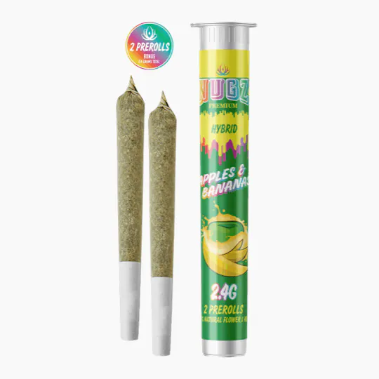 Nugz - NUGZ | Apple Blast | Infused Joints | 1.2g each | 2pk - 1