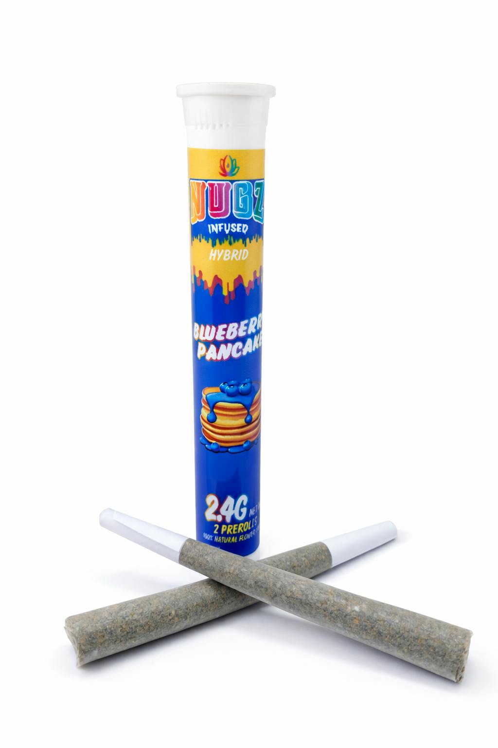 Nugz - NUGZ | Blueberry Pancakes | Infused Joints | 1.2g each | 2pk - 1
