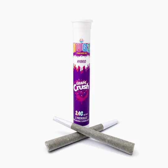Nugz - NUGZ | Grape Crush | Infused Joints | 1.2g each | 2pk - 1