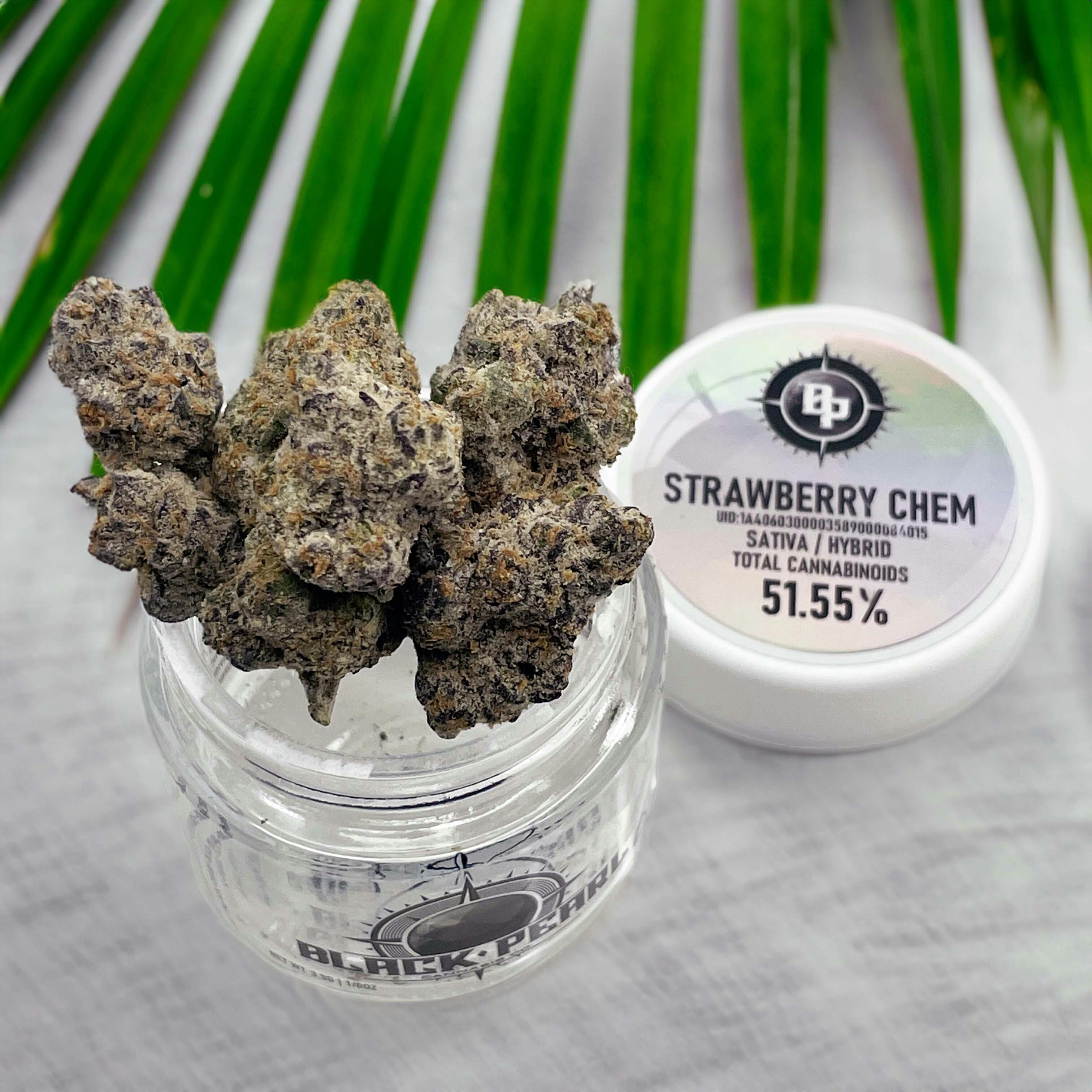 Twenty Two K / 22k - BLACK PEARL - Diamond Coated Indoor - Strawberry Chem - 3.5g | 1/8oz - 1