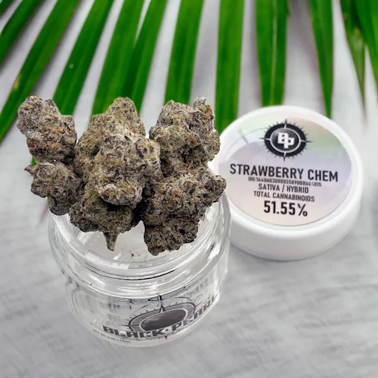 Twenty Two K / 22k - BLACK PEARL - Diamond Coated Indoor - Strawberry Chem - 3.5g | 1/8oz - 1