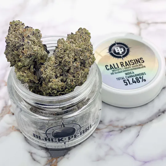 Twenty Two K / 22k - BLACK PEARL - Diamond Coated Indoor - Cali Raisins - 3.5g | 1/8oz - 1