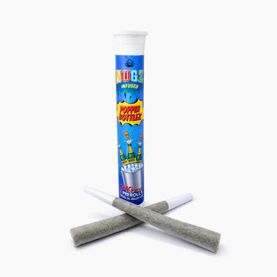 Nugz - NUGZ | Poppin Bottles | Infused Joints | 1.2g each | 2pk - 1