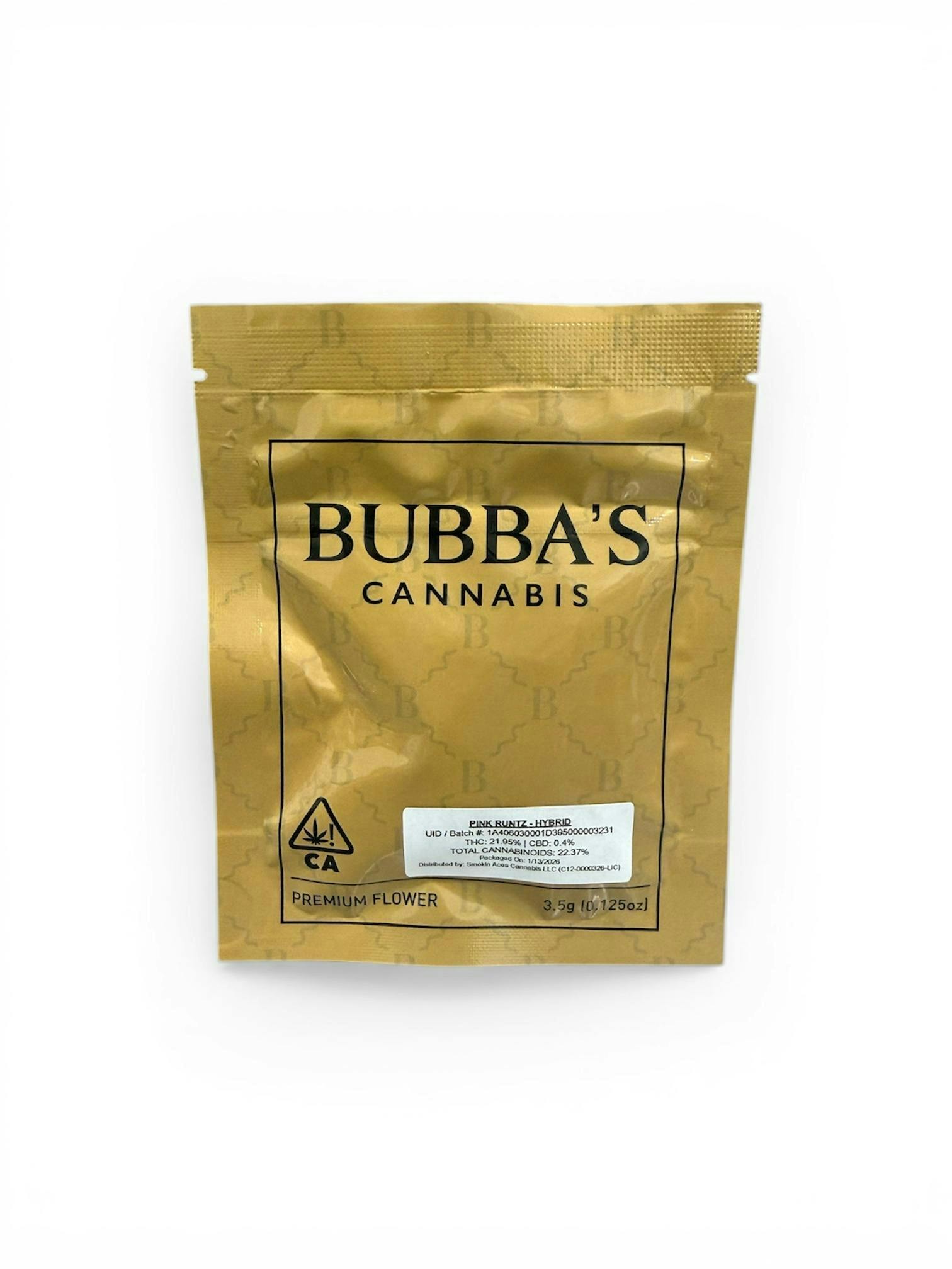 Bubba's Cannabis - Bubba's Cannabis | Pink Runtz | Smalls | 3.5g - 1