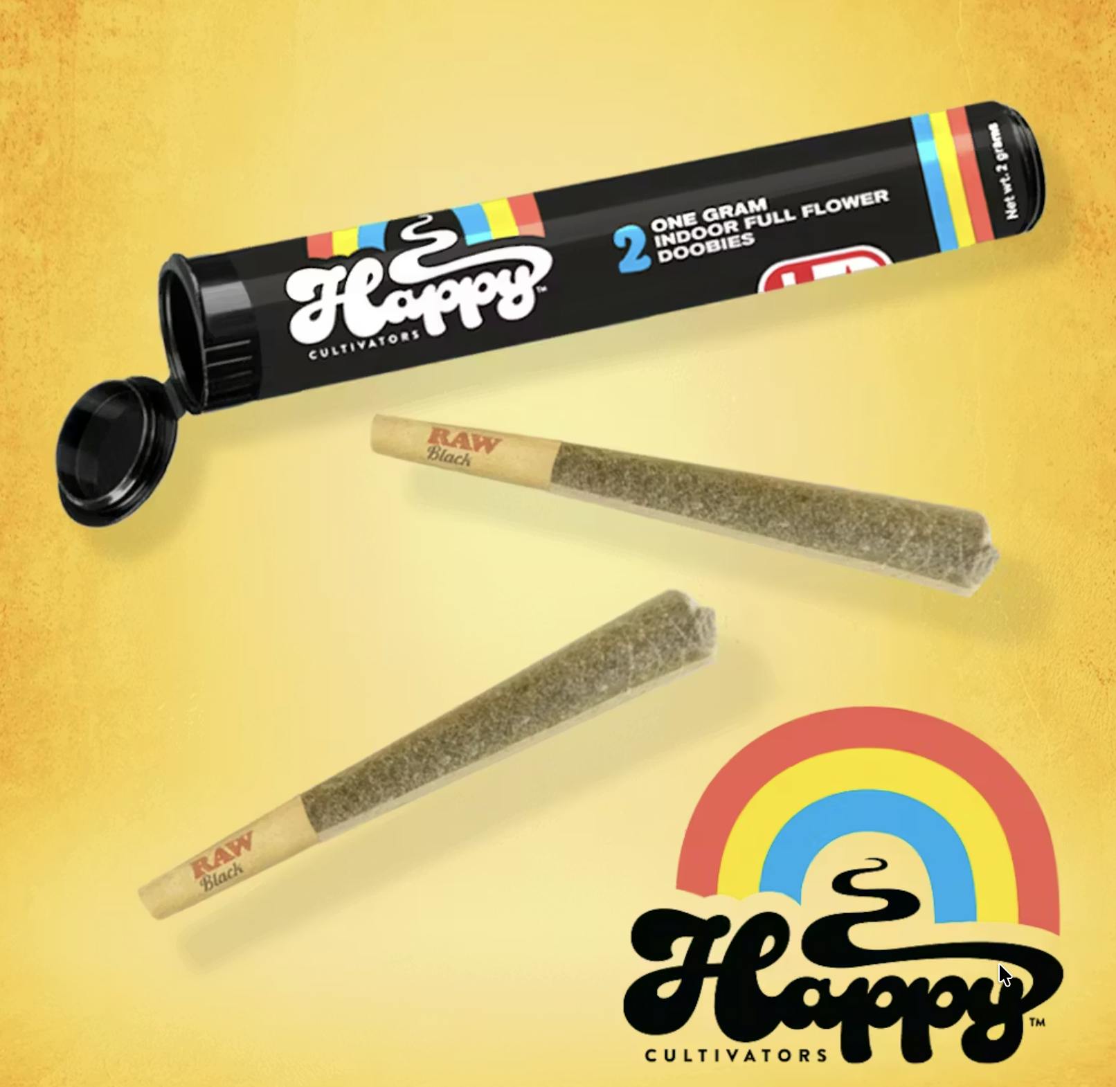 Co-op Collabs - CO-OP x Happy Cultivators | Fuck That's Purple | Joints | 1g each | 2pk - 1