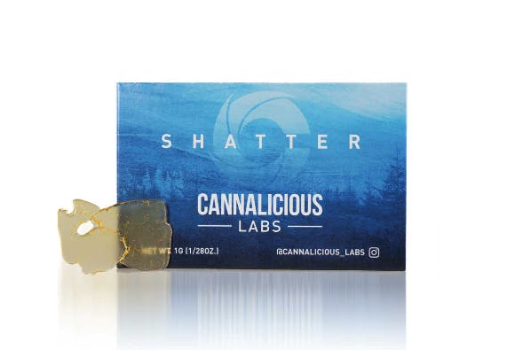 Cannalicious Labs - Cannalicious Labs | A10 | Shatter | 1g - 1