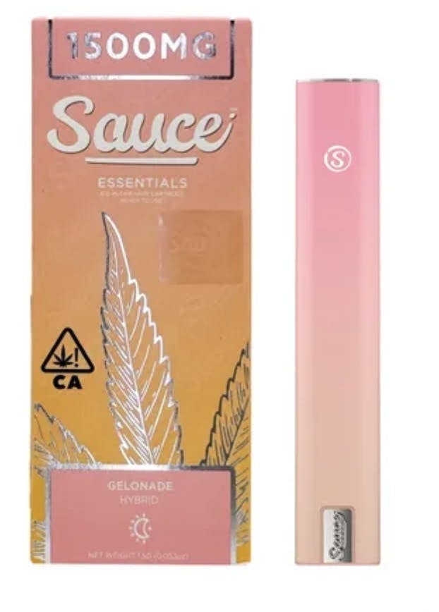 Sauce. - Sauce | Essentials | Gelonade | Live Resin Disposable | 1.5g - 1