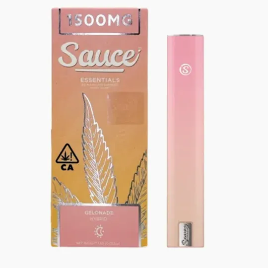 Sauce. - Sauce | Essentials | Gelonade | Live Resin Disposable | 1.5g - 1