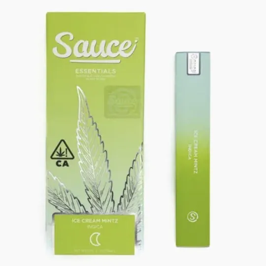 Sauce. - Sauce | Essentials | Ice Cream Mintz | Live Resin Disposable | 1.5g - 1