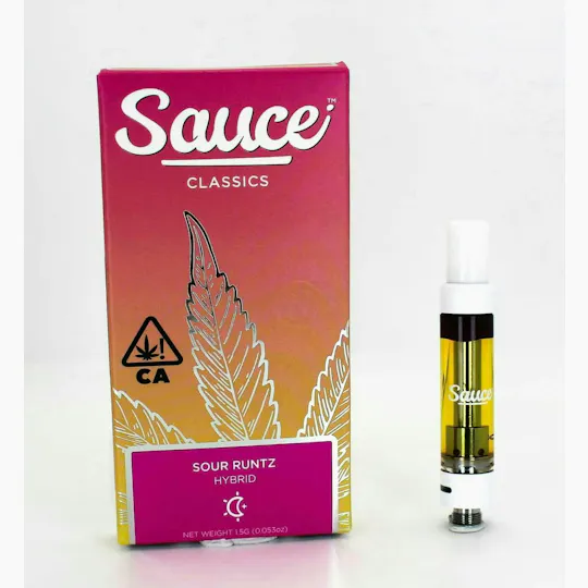 Sauce. - Sauce | Classics | Sour Runtz | Live Resin Cartridge | 1.5g - 1