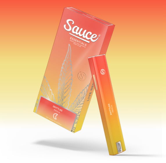 Sauce. - Sauce | Essentials | Zkittlez | Live Resin Disposable | 1.25g - 1