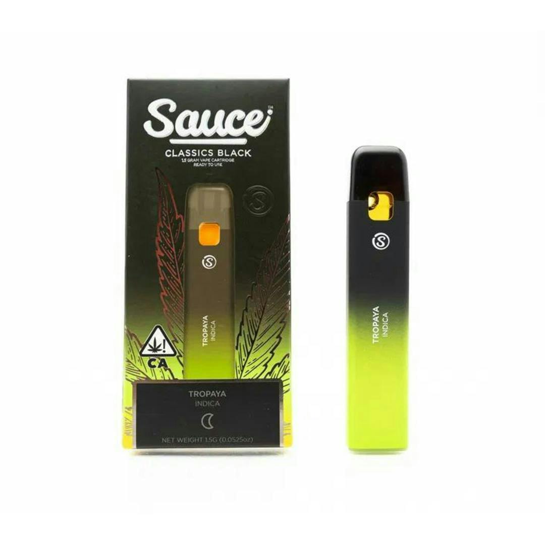 Sauce. - Sauce | Classics Black | Tropaya | Disposable | 1.5g - 1